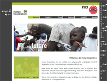 Tablet Screenshot of humancooperations.com